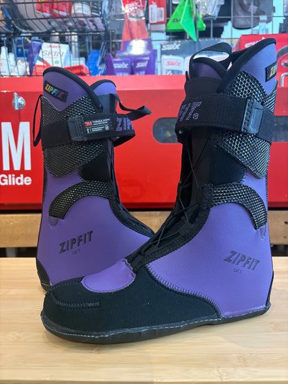 Pair of ski boot ZipFit liners in GFT